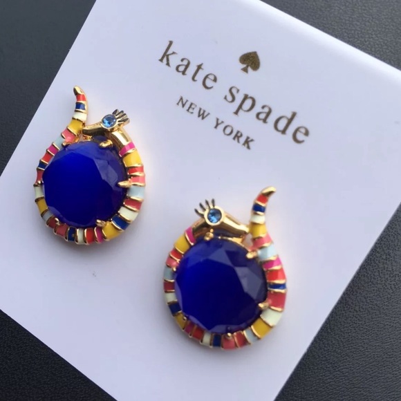 KATE SPADE • Spice Things Up Snake Earrings - Picture 5 of 6